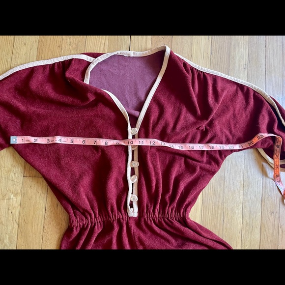 SOLD Vintage Disco Roller Girl Terry Jumpsuit - Picture 9 of 10